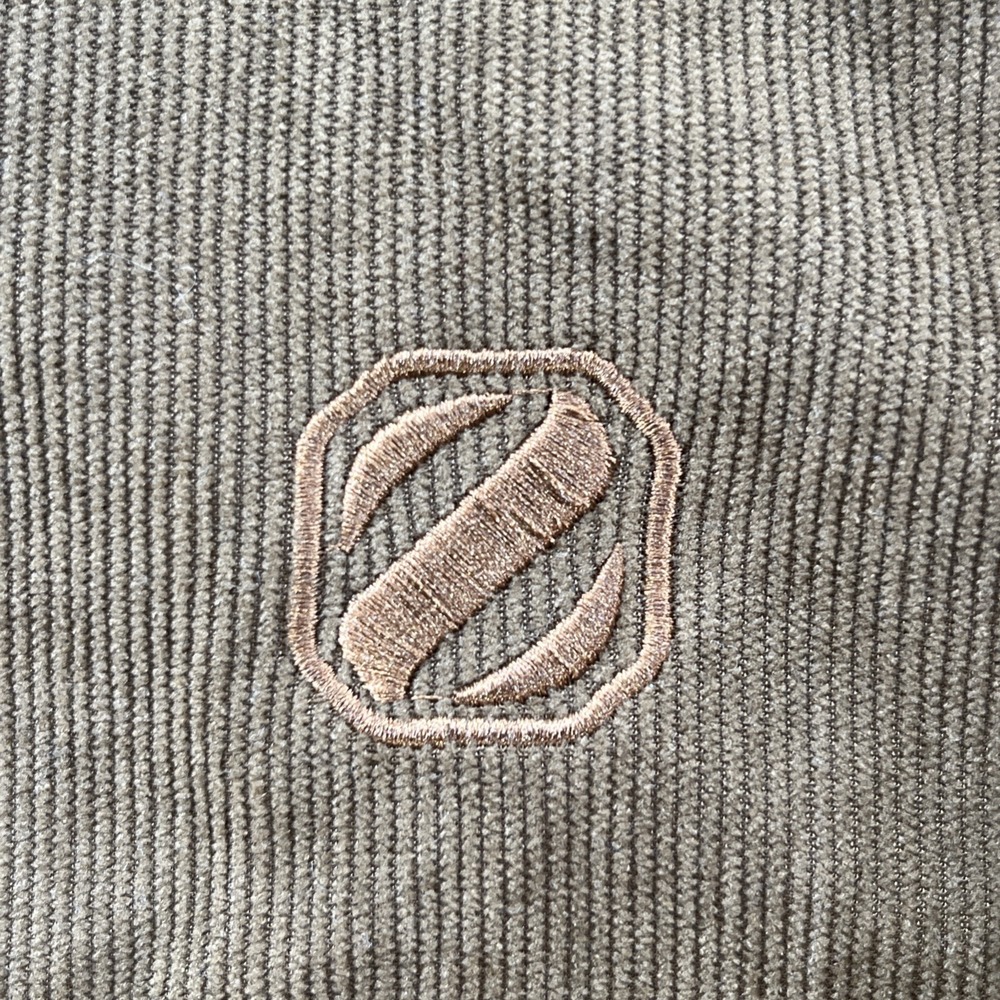 Delova Verona Corduroy Tracksuit Set - Brown 2pc Zip Jacket and Pants Size 4 - Picture 2 of 14